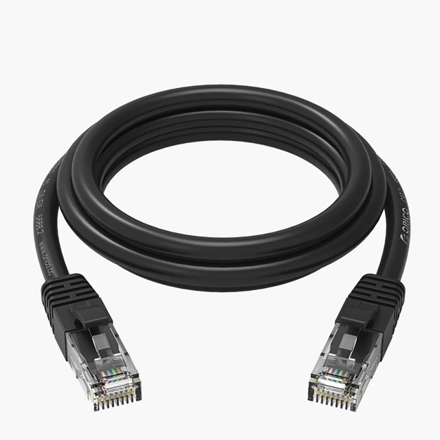 Кабель мережевий Orico PUG-C6 CAT6 1000Mbps RJ45 LAN 5м Black (6942227180971)