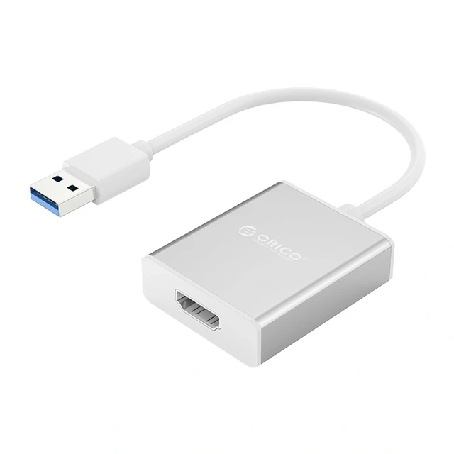 Адаптер Orico UTH USB-A 3.0 to HDMI Silver (6942227181046)