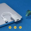 Адаптер Orico UTH USB-A 3.0 to HDMI Silver (6942227181046)