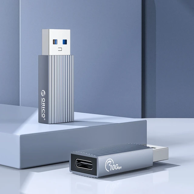 Адаптер Orico AH-AC10 USB-C на USB-A 3.1 Gray