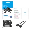 Карта розширення Orico PVU3 PCI-E 7x USB 3.0 (6942227181077)