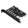 Карта розширення Orico PVU3 PCI-E 7x USB 3.0 (6942227181077)