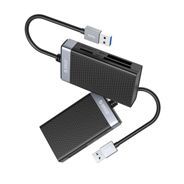 Картридер Orico CL4D-A3 USB-A 3.0 SD/microSD/CF/MS 5Gb/s (6942227181084)