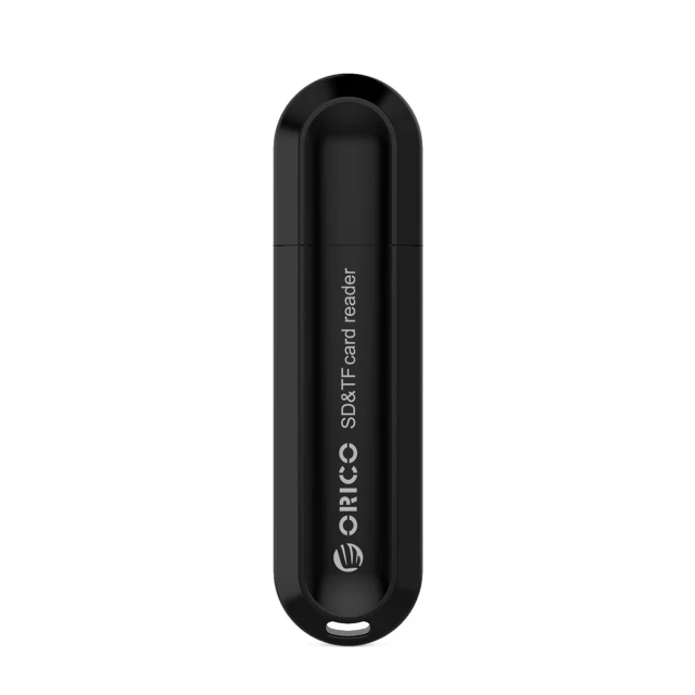 Зчитувач карт пам'яті Orico CRS21 USB 3.0 SD і microSD Black (6942227181114)