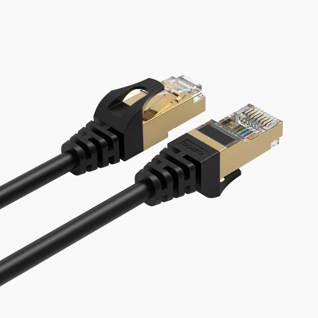 Кабель мережевий Orico PUG-C7 CAT7 10Gbps RJ45 2м Black