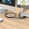 Кабель мережевий Orico PUG-C7 CAT7 10Gbps RJ45 2м Black
