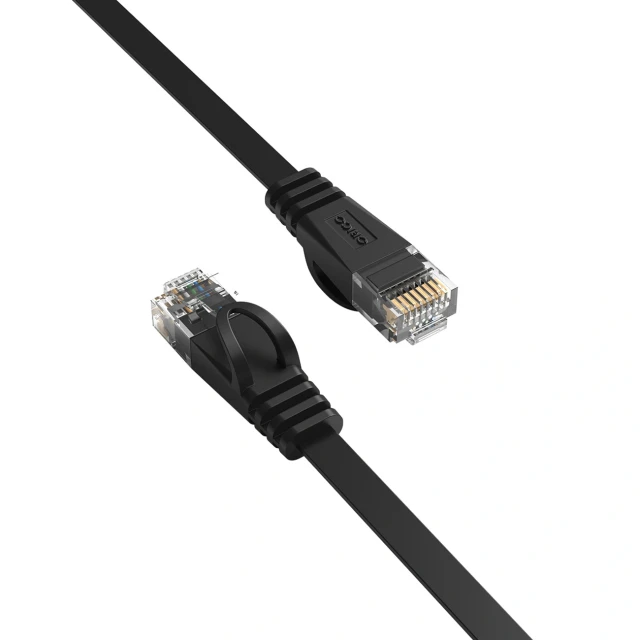 Кабель мережевий Ethernet Orico PUG-C7B CAT7 10Gbps RJ45 5m Black