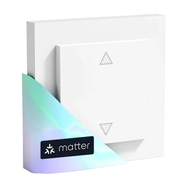 Вимикач розумний WiFi Meross MRS105MA-EU рольстав Matter (6942349217517)