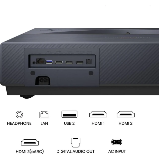 Лазерний проєктор Hisense PT1 4K (6942351423012)