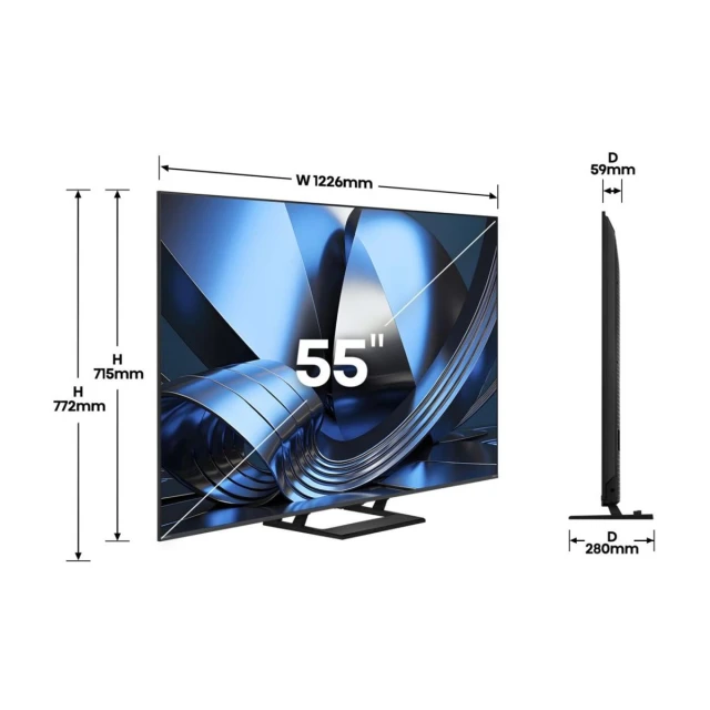 Телевізор Hisense 55U7SE 55