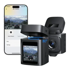 Відеореєстратор Baseus PrimeTrip VD1 Pro автомобільна камера 4K Black (6942521200252)