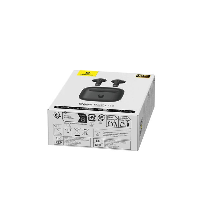 Наушники Baseus Bass BS2 Lite TWS (A0010A02)