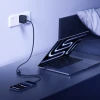 Кабель Baseus Flash 4 140W 2в1 USB-C к USB-C + USB-C 1.5 м Black (6942521200658)