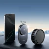 Автотримач Baseus PrimeTrip VC2 Pro з зарядкою Qi2.2 з вентилятором на дефлектор Black (6942521201426)