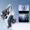 Автотримач Baseus PrimeTrip VC2 Pro з зарядкою Qi2.2 з вентилятором на дефлектор Black (6942521201426)