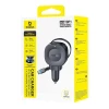 Автомобільна зарядка Baseus PrimeTrip VR2 30W + 30W зі згортуваним кабелем USB-C Black (6942521201761)