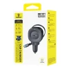 Автомобильная зарядка Baseus PrimeTrip VR2 45W + 45W со сворачиваемым кабелем USB-C Black (6942521201891)
