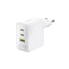 Мережевий зарядний пристрій Baseus EnerFill FE22 70W 2 x USB-C + USB-A White (6942521209705)