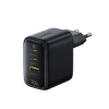 Мережевий зарядний пристрій Baseus EnerFill FE22 70W 2x USB-C + USB-A Black (6942521209712)
