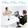 Мережевий зарядний пристрій Baseus EnerFill FE22 70W 2x USB-C + USB-A Black (6942521209712)