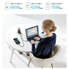 Мережевий зарядний пристрій Baseus EnerFill FE22 70W 2x USB-C + USB-A Black (6942521209712)