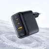 Мережевий зарядний пристрій Baseus EnerFill FE22 70W 2x USB-C + USB-A Black (6942521209712)