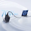 Мережевий зарядний пристрій Baseus EnerFill FE22 70W 2x USB-C + USB-A Black (6942521209712)