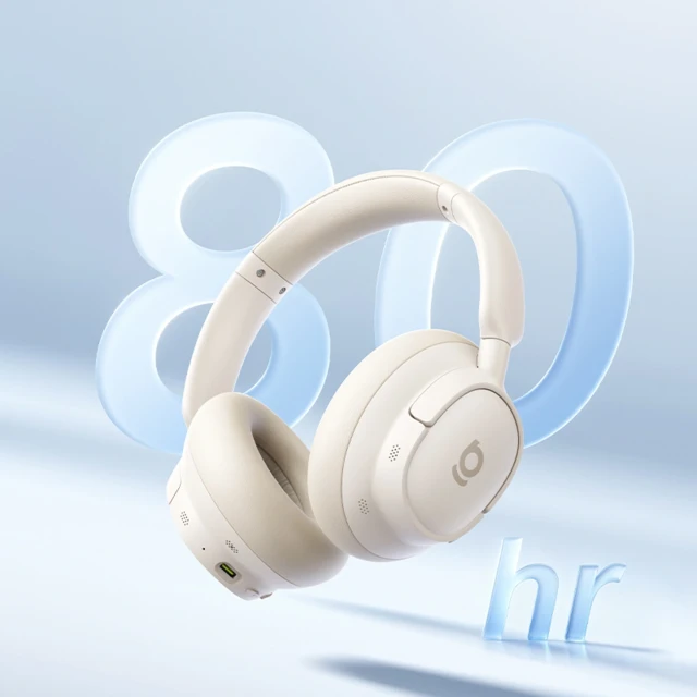 Навушники Baseus Bass BH1 NC Lite накладні бездротові з ANC White (6942521211470)