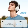 Навушники Baseus Bass BH1 NC Lite накладні бездротові з ANC White (6942521211470)