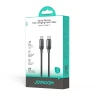 Кабель Joyroom S-A62 Lively Series 60W Type-C to Type-C 1.2m Black (6942712400010)