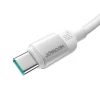 Кабель Joyroom S-A62 Lively Series 60W Type-C to Type-C 1.2m White (6942712400027)