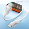 Кабель Joyroom S-A62 Lively Series 60W Type-C to Type-C 1.2m White (6942712400027)