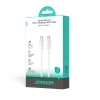 Кабель Joyroom S-A62 Lively Series 60W Type-C to Type-C 1.2m White (6942712400027)