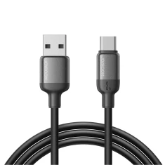 Кабель Joyroom S-A62 Lively Series 3A USB-A to Type-C 1.2m Black (6942712400072)