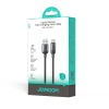 Кабель Joyroom S-A62 Lively Series 3A USB-A to Type-C 1.2m Black (6942712400072)