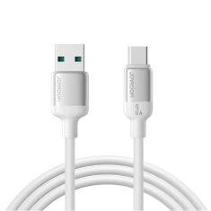 Кабель Joyroom S-A62 Lively Series 3A USB-A to Type-C 1.2m White (6942712400089)