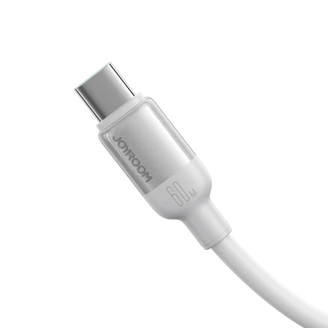 Кабель Joyroom S-A62 Lively Series 3A USB-A to Type-C 1.2m White (6942712400089)