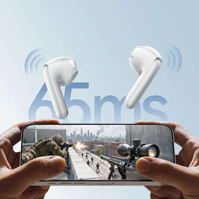 Навушники бездротові Joyroom JR-FB1 Funpods Bluetooth 6.0 TWS з функціями AI White (6942712400461)