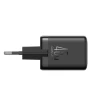 Мережева зарядка Joyroom JR-TG8 GaN 45W USB-C + USB-A Black (6942712400577)