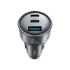 Автомобільна зарядка Joyroom JR-CCN19 65W 2x USB-C + USB-A Grey (6942712402007)
