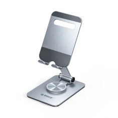 Підставка для телефону Orico PS2 складна обертова 360° Silver (6942886205312)