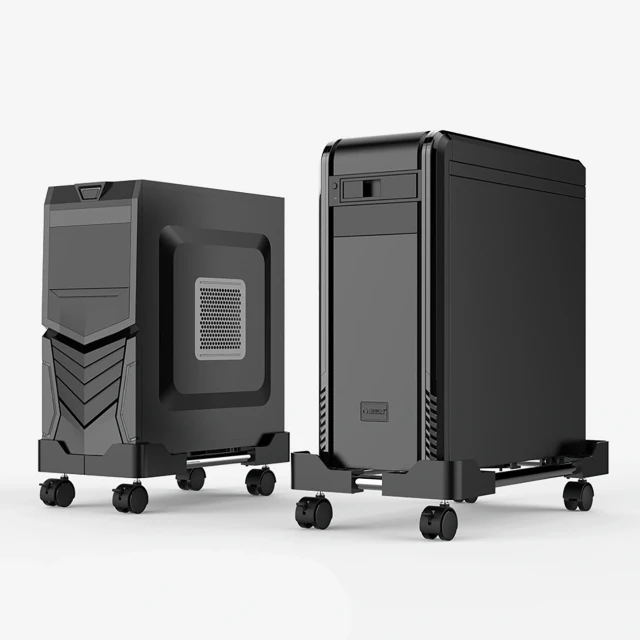 Підставка для комп'ютера Orico CPB4 регульована на коліщатках Black (6942886205367)