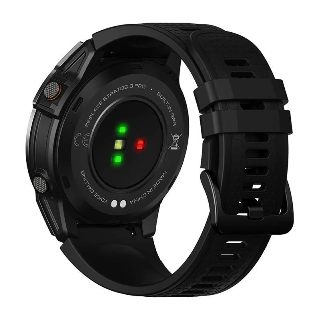 Смартгодинник ZEBLAZE Stratos 3 Pro Black (6946639813076)