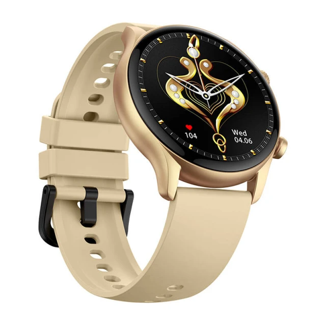Smartwatch ZEBLAZE Btalk 3 Plus Gold (6946639813168)