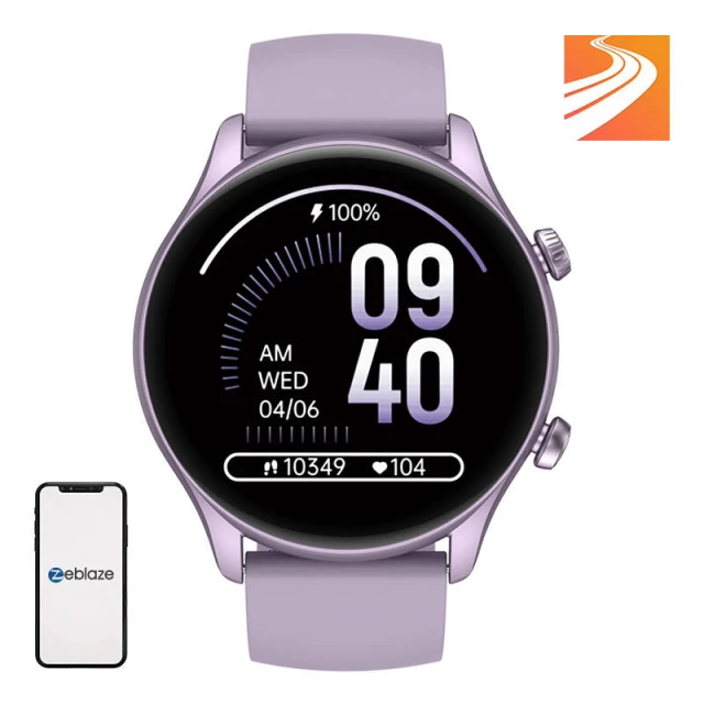 Смарт-годинник Zeblaze Btalk 3 Plus Orchid (6946639813175)