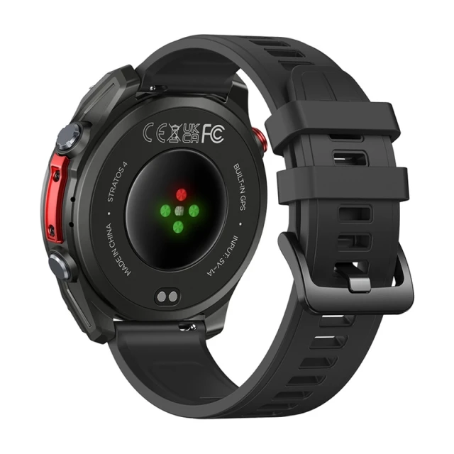 Смарт-годинник ZEBLAZE Stratos 4 Black