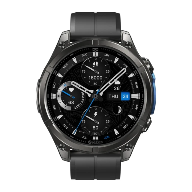 Смарт-годинник ZEBLAZE Vibe 8 Abyss Black (6946639813915)