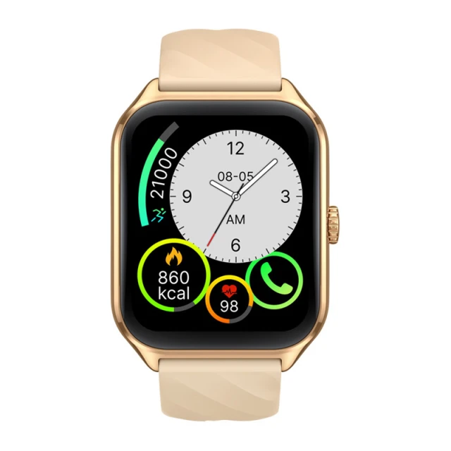 Смарт-годинник ZEBLAZE GTS 4 Gold (6946639813977)