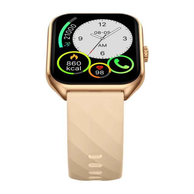 Смарт-годинник ZEBLAZE GTS 4 Gold (6946639813977)