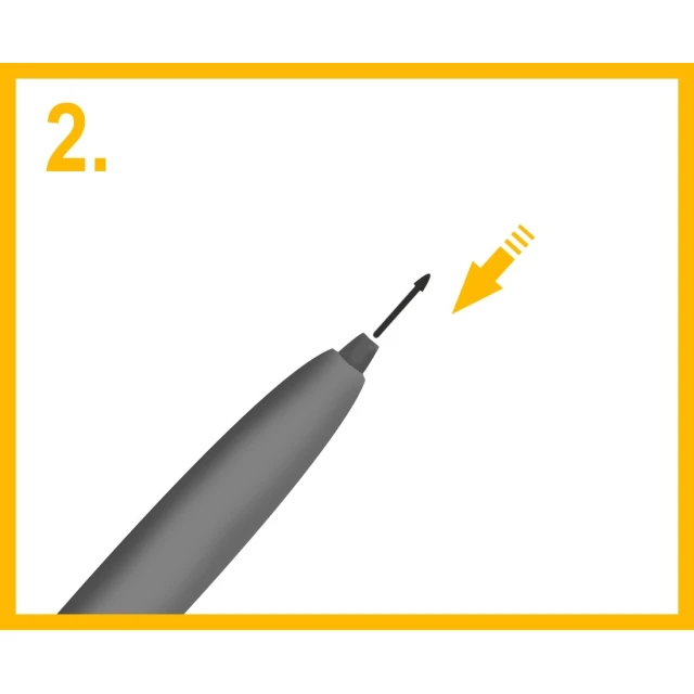 Сменные наконечники для стилуса Onyx Boox Marker Tips Max 2 | Note | Nova 5 шт Black (6949710303169)